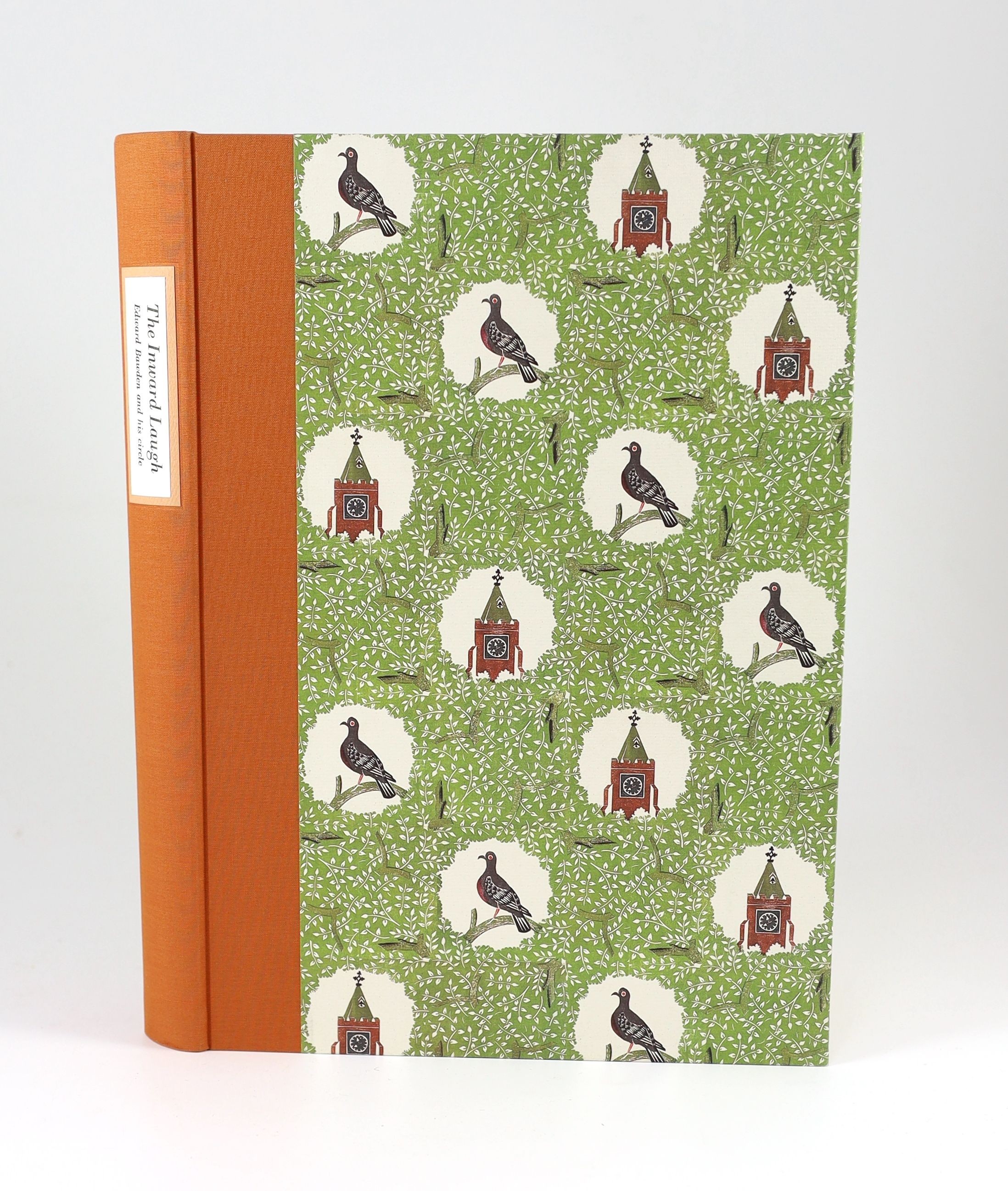 Yorke, Malcolm - The Inward Laugh: Edward Bawden and His Circle, one of 750, large 4to, original quarter brown cloth, The Fleece Press, Upper Denby, 2005